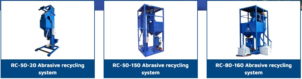 Abrasive recycling system