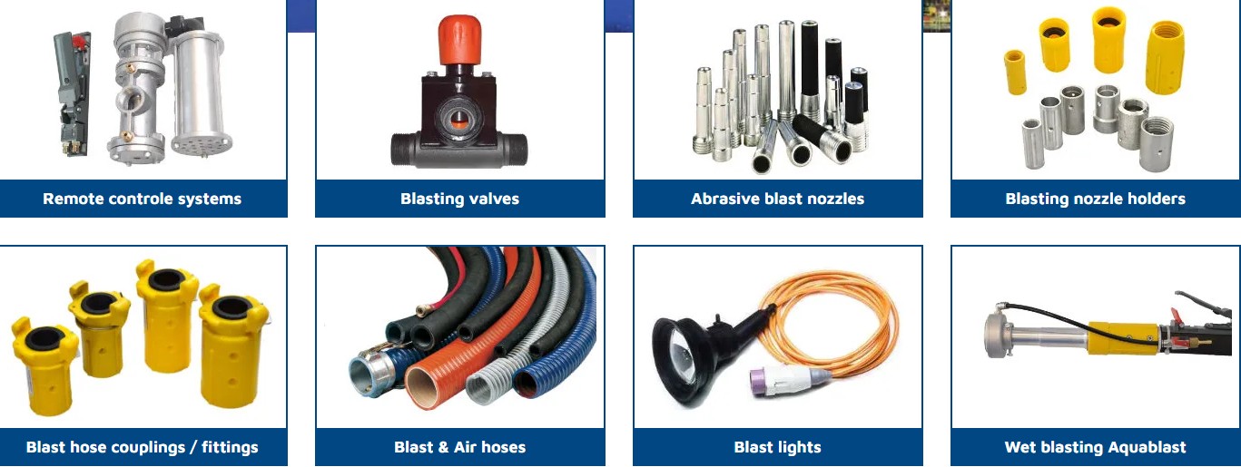 Blasting accessories