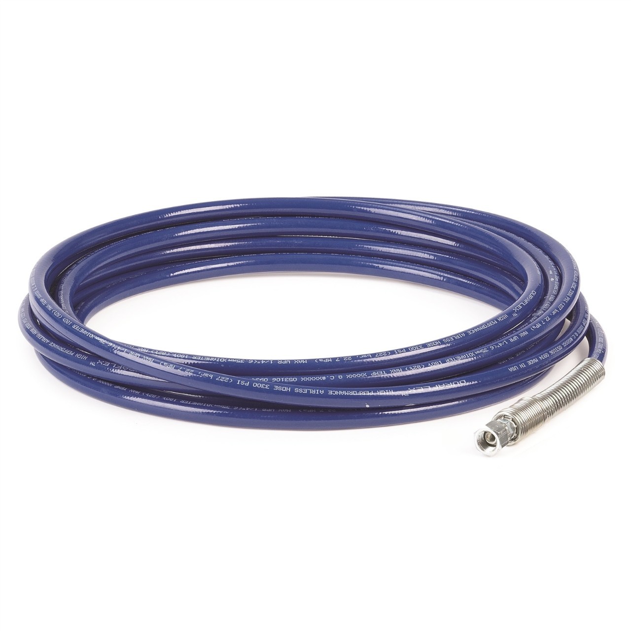 High pressure airless hoses and fittings